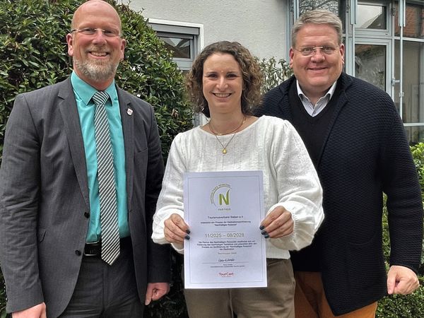 Urkundenübergabe Modellregion Nachhaltiger Tourismus